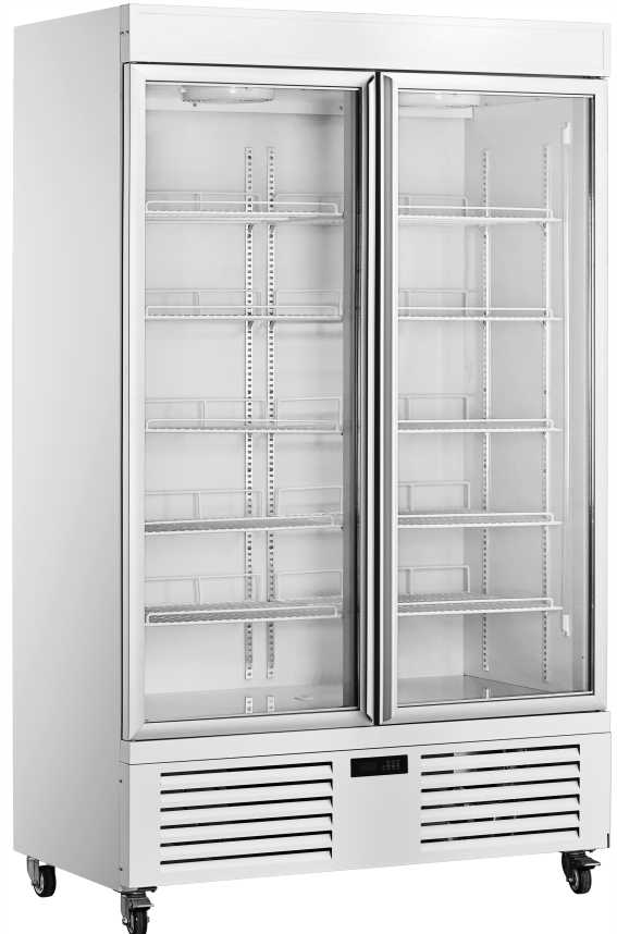 双门风冷H款陈列柜-下机组